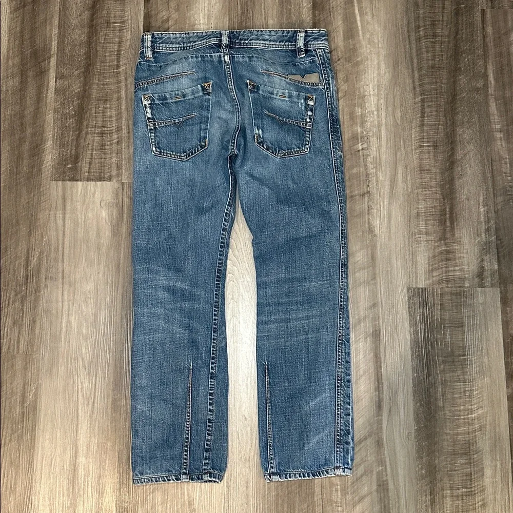 Diesel Darron Regular Slim Tappered Orym Jeans - 29x32 (Measures 31x26)